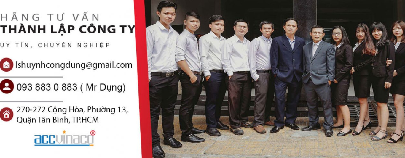Thành lập công ty giá rẻ trọn gói tại Tphcm - ACC VIỆT NAM