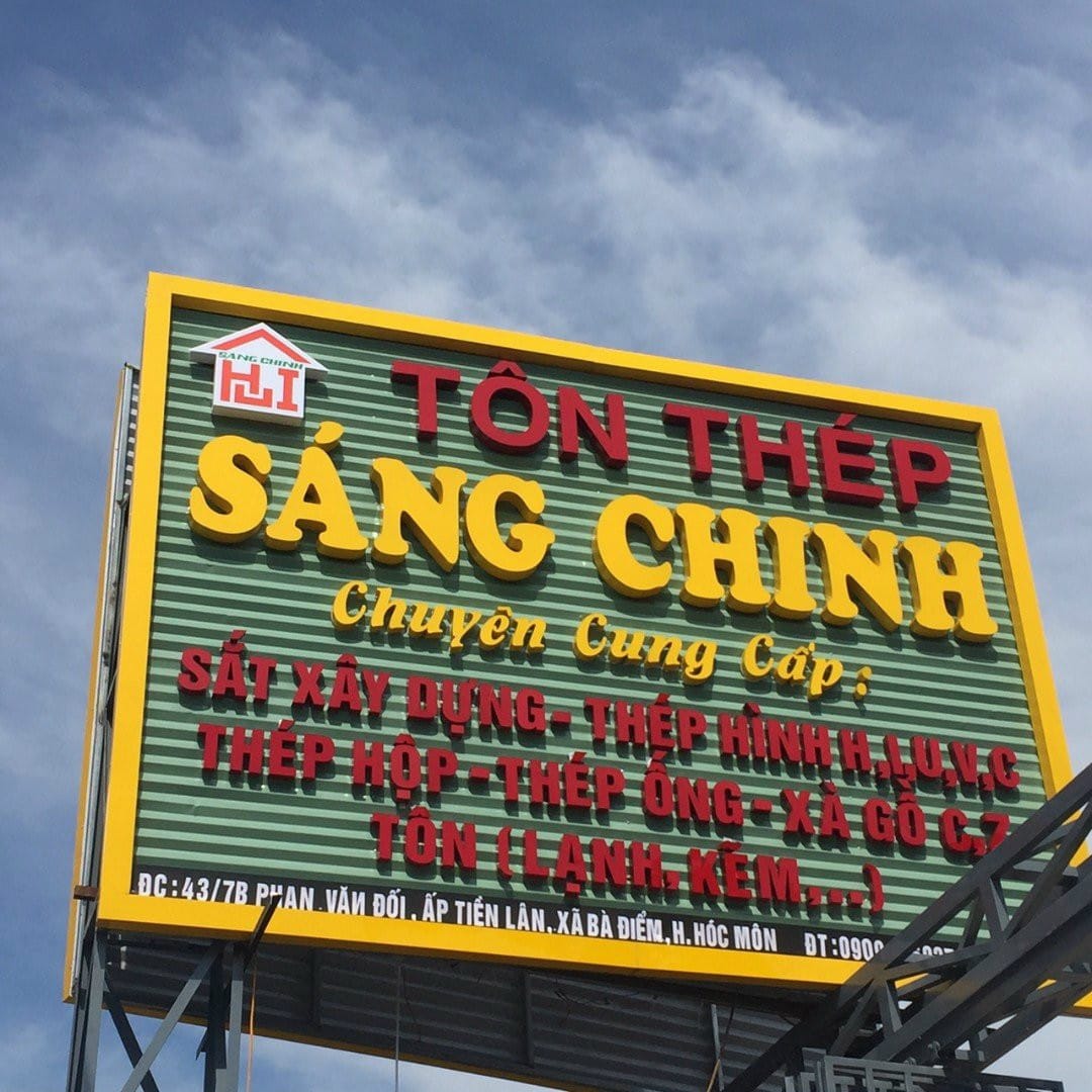 Tôn Hoa Sen tại Tôn Sàn Decking Sáng Chinh