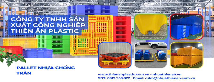 Pallet nhựa tại Thiên Ân Plastic