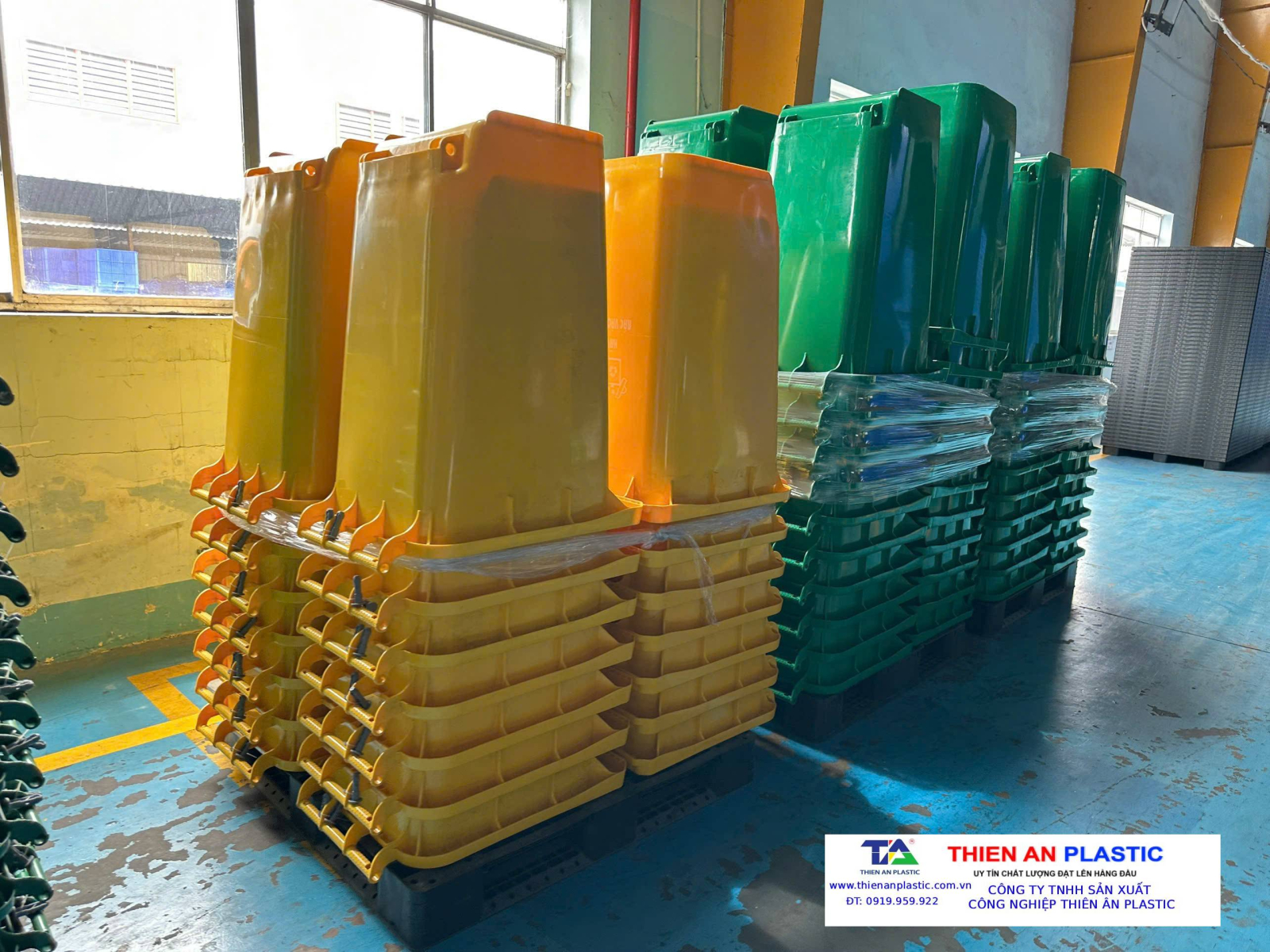 Thùng rác công cộng chất lượng cao tại Thiên Ân Plastic